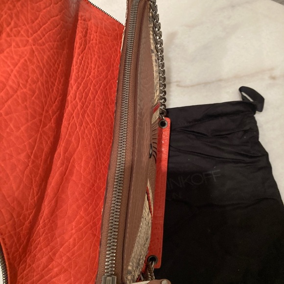 Rebecca Minkoff Collection Cali Snake-Print Shoulder Bag - Picture 10 of 16